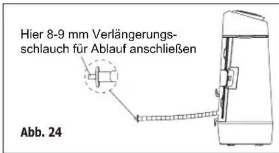 AEG AXP26V578HW - Kondensat ablassen - 2