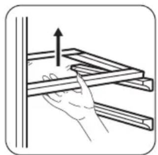 ZANUSSI ZRG716CW - Movable shelves - 1
