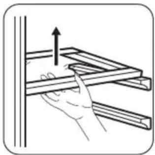 ZANUSSI ZRG716CW - Clayettes amovibles - 1