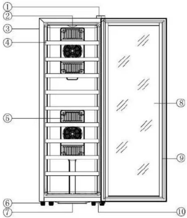 SABA CAV305 - ILLUSTRATED STRUCTURE - 1
