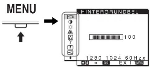 SONY SDM976D - Navigieren in den Menus - 1