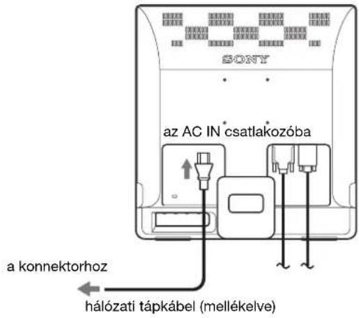 SONY SDM976D - lépés:Csatlakoztassa a tapkábelt - 1