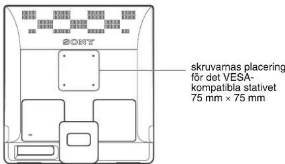 SONY SDM976D - Använd det VESA-kompatibla stativet - 1