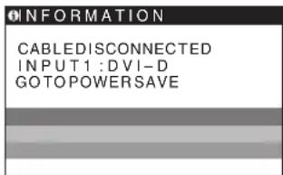 SONY SDM976D - Se surgir CABLE DISCONNECTED no ecra - 1