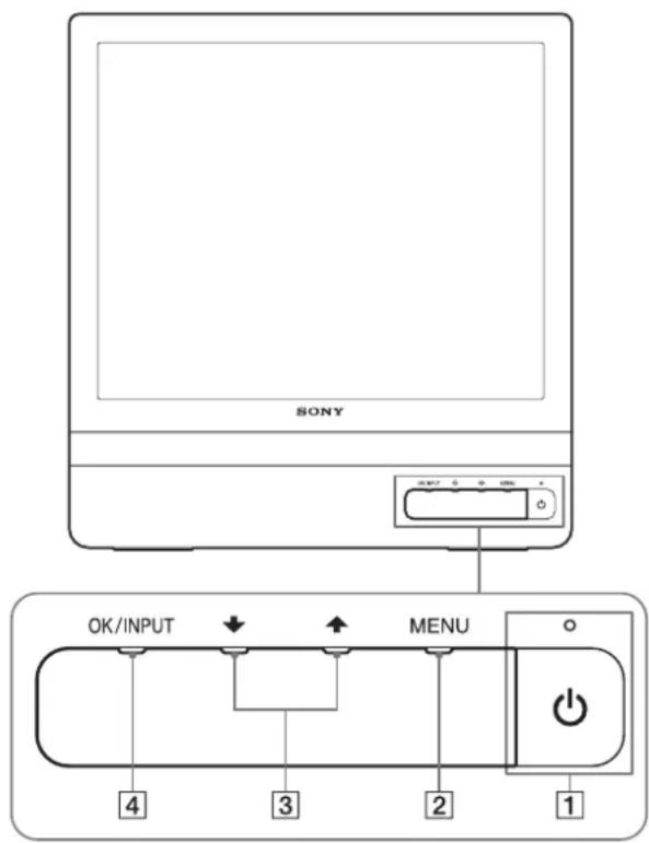 SONY SDM976D - Vorderseite des Bildschirms - 1