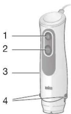 BRAUN Multiquick 3 MQ 3000 Smoothie+ - 2