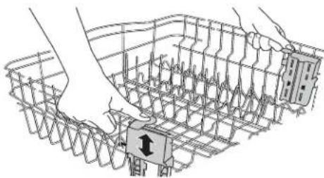 KITCHENAID KUDE70FXSS - Premium Adjustable 2-Position Top Rack - 1