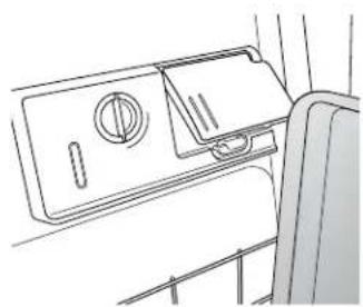 KITCHENAID KUDE70FXSS - IMPORTANT: Do not block detergent dispenser. - 1