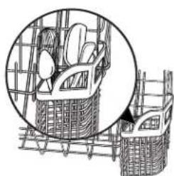 KITCHENAID KUDE70FXSS - Panier à ustensiles CULINARY CADDY® - 1
