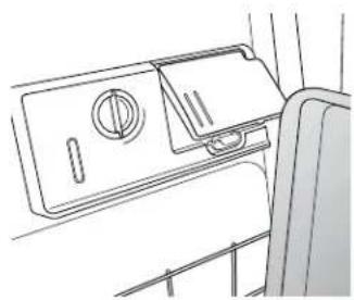 KITCHENAID KUDE70FXSS - IMPORTANTE: No bloquee el depósito del detergente. - 1