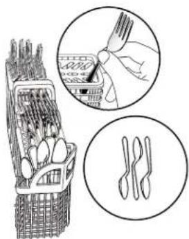 KITCHENAID KUDE70FXSS - Silverware Basket - 1