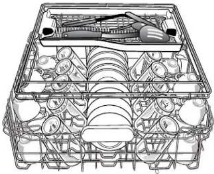 KITCHENAID KUDE70FXSS - Culinary Tool Rack (3rd level rack) - 3