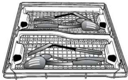 KITCHENAID KUDE70FXSS - Canasta para utensilios de cocina (canasta del 3er nivel) - 2