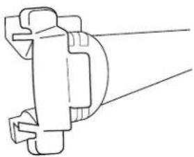 KITCHENAID KUDE70FXSS - Pour enlever le panier : - 1