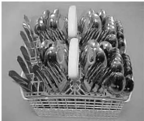 FAGOR VFE25S - - Comment placer la vaisselle dans les paniers. - 6