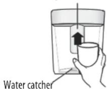 SABA DP3417NFWDIL - Using the dispenser - 1