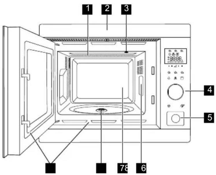 AEG MBB1756DM - Four micro-ondes - 1