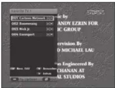 SAMSUNG DCBP850R - Favorite List - 2