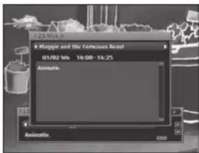 SAMSUNG DCBP850R - Gedetailleerde programma-informatie - 1