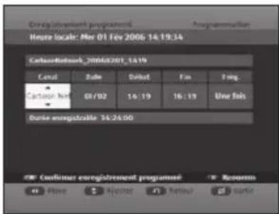 SAMSUNG DCBP850R - Intervalle de sécurité d'enregistrement - 1
