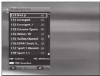 SAMSUNG DCBP850R - Zenderlijst - 1
