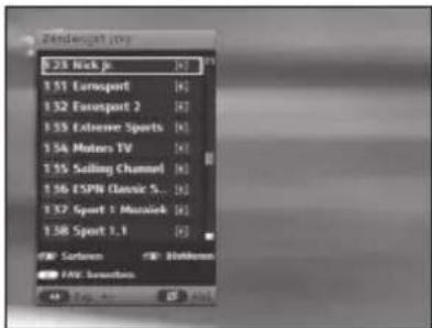 SAMSUNG DCBP850R - Zenderlijst - 1