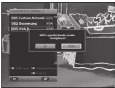 SAMSUNG DCBP850R - Favoriete zender verwijderen - 1