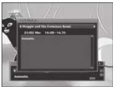 SAMSUNG DCBP850R - Informations détaillées sur les programmes - 1