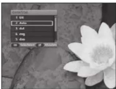 SAMSUNG DCBP850R - Hoe wijzigt u de taal van de ondertiteling: - 1