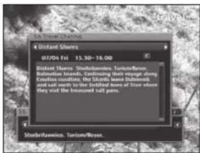 SAMSUNG DCBP850R - Detailed programme information - 1