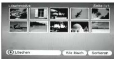 Magnum DBR 2701 - Fotos loschen - 1