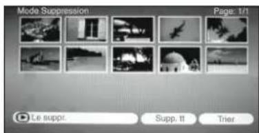 Magnum DBR 2701 - Supprimer des photos - 1