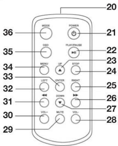 Magnum DBR 2701 - Telecommande - 1
