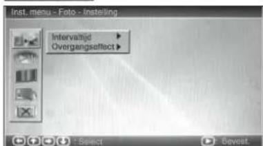 Magnum DBR 2701 - INSTELLINGEN VOOR DE DIASHOW - 1