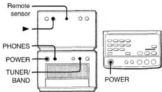 AIWA XRM75 - BEFORE OPERATION - 1