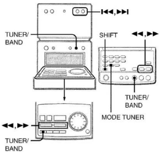 AIWA XRM75 - MANUAL TUNING - 1