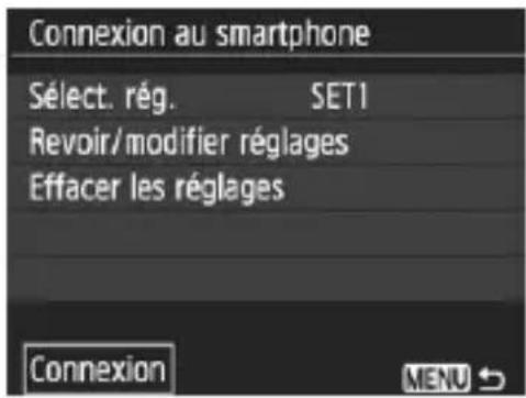 CANON EOS Rebel T7 - Sélectionnez [□]. - 1
