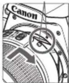 CANON EOS Rebel T7 - Remove the caps. - 1