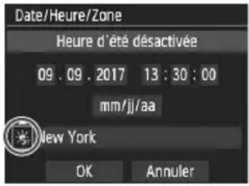 CANON EOS Rebel T7 - Reglez la date et l'heure. - 1