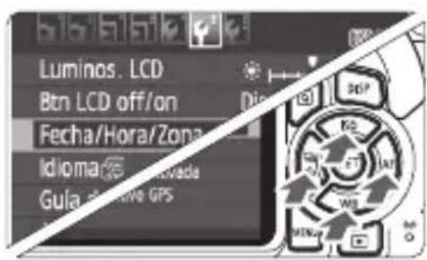 CANON EOS Rebel T7 - Muestre la pantalla de menu. - 1