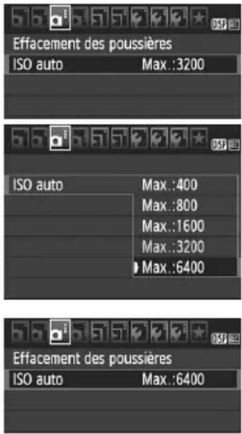 CANON EOS Rebel T7 - Sélectionnez un onglet. - 1