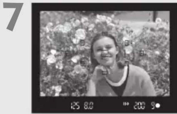 CANON EOS Rebel T7 - Sitúe el dial de modo en <  ^+> (Escena inteligente automatística) (p. 50). - 1