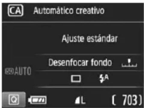 CANON EOS Rebel T7 - Ajuste el dial de modo en <  > - 1
