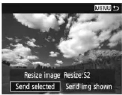 CANON EOS Rebel T7 - Sending Multiple Images - 1
