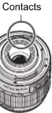 CANON EOS Rebel T7 - Smudges Adhering to the Front of the Sensor - 1