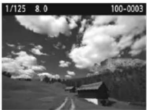 CANON EOS Rebel T7 - Funciones del menu Imagen captada - 2