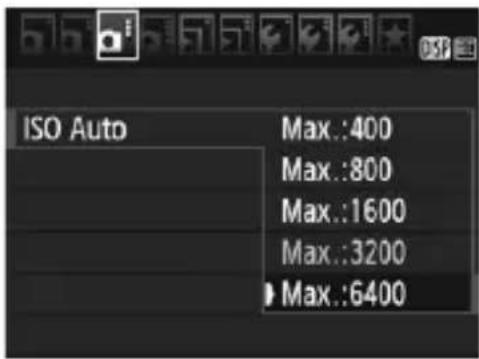 CANON EOS Rebel T7 - Select the desired item. - 1