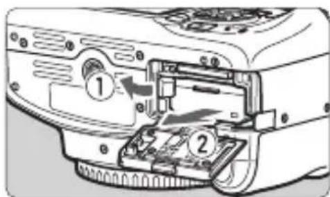 CANON EOS Rebel T7 - Removing the Battery and Card - 2