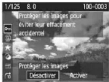 CANON EOS Rebel T7 - - Contrôle rapide (exemple) - 3