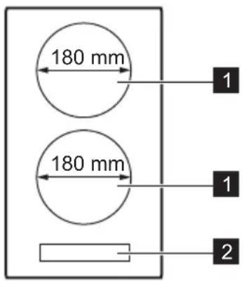 JUNO JKSI300R8 - Description de la table de cuisson - 1
